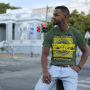 GARIFUNA NATIONS T-SHIRT | ARMY GREEN