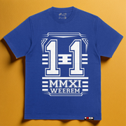 LEGACY 11 T-SHIRT | COBALT BLUE