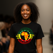 AFRICA ROOTS IN COLOR T-SHIRT | BLACK