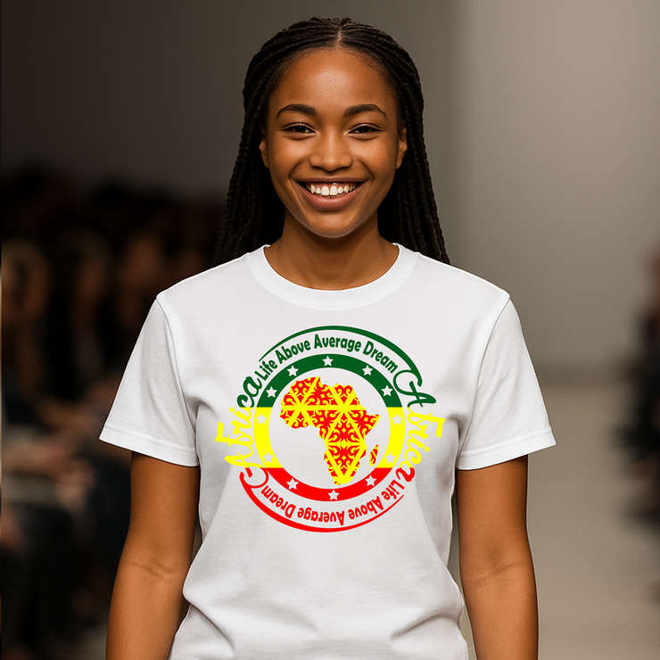 AFRICA ROOTS IN COLOR T-SHIRT | WHITE