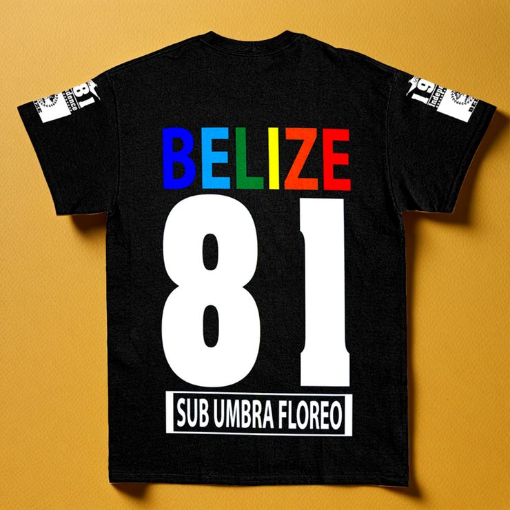 BELIZE IN COLOR T-SHIRT | BLACK