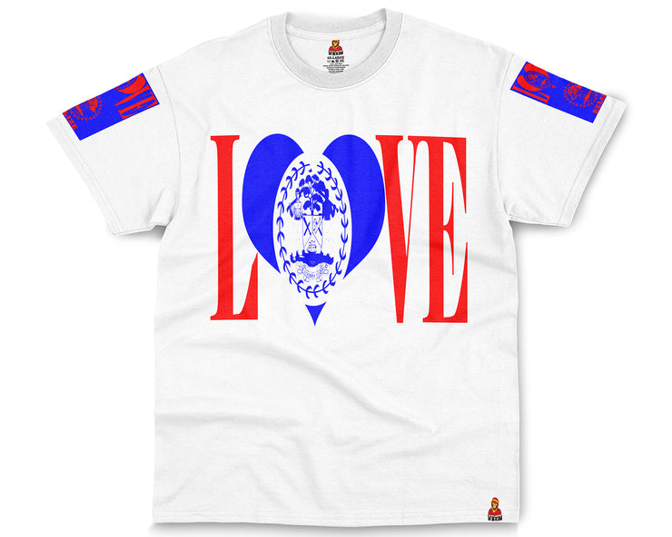 BELIZE LOVE T-SHIRT | WHITE