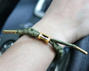 BRADYN BRAIDED BRACELET | OLIVE GREEN