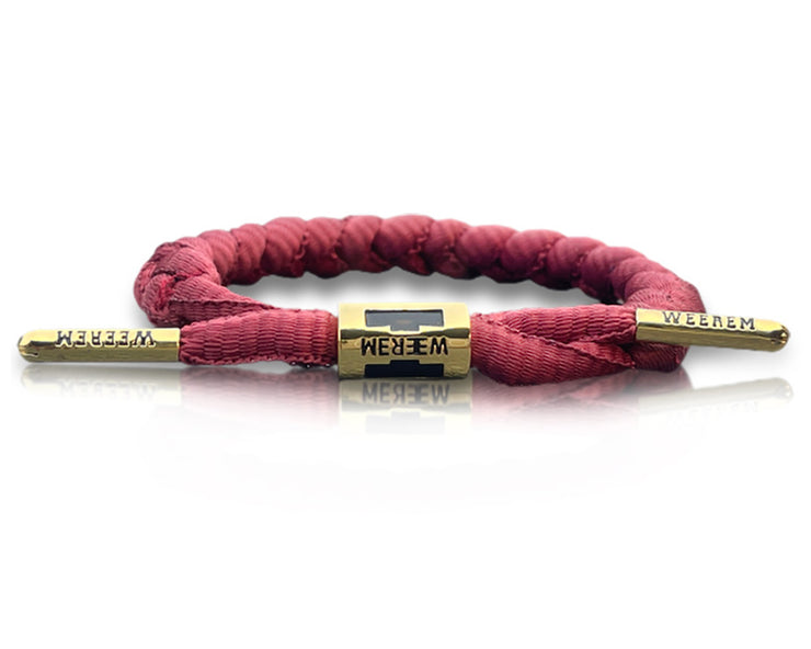 BRADYN BRAIDED BRACELET | BURGUNDY