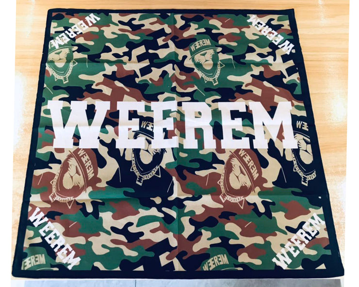 NEW AGE CAMO COTTON BANDANA