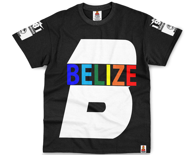 BELIZE 1981 MONUMENT T-SHIRT | BLACK