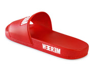 KELNICK SLIDE SANDALS | RED